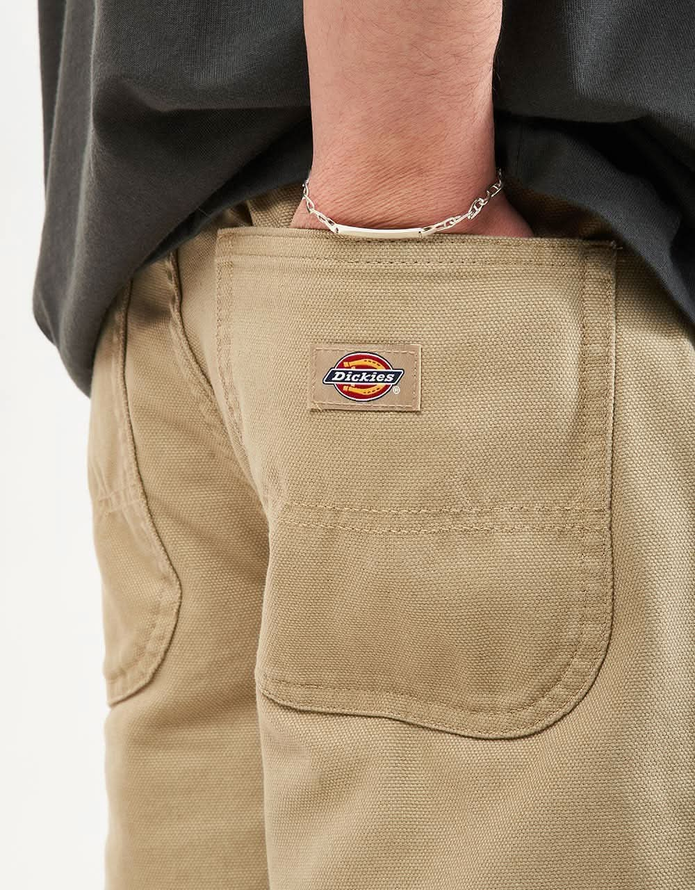 Dickies Duck Canvas Chap Short - Stone Washed Desert Sand