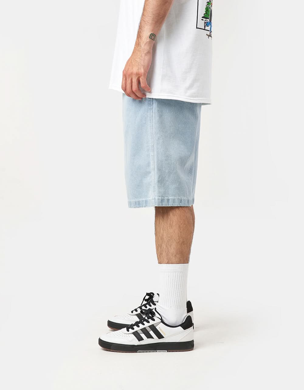 Dickies Madison Denim Shorts - Vintage Aged Blue – Route One