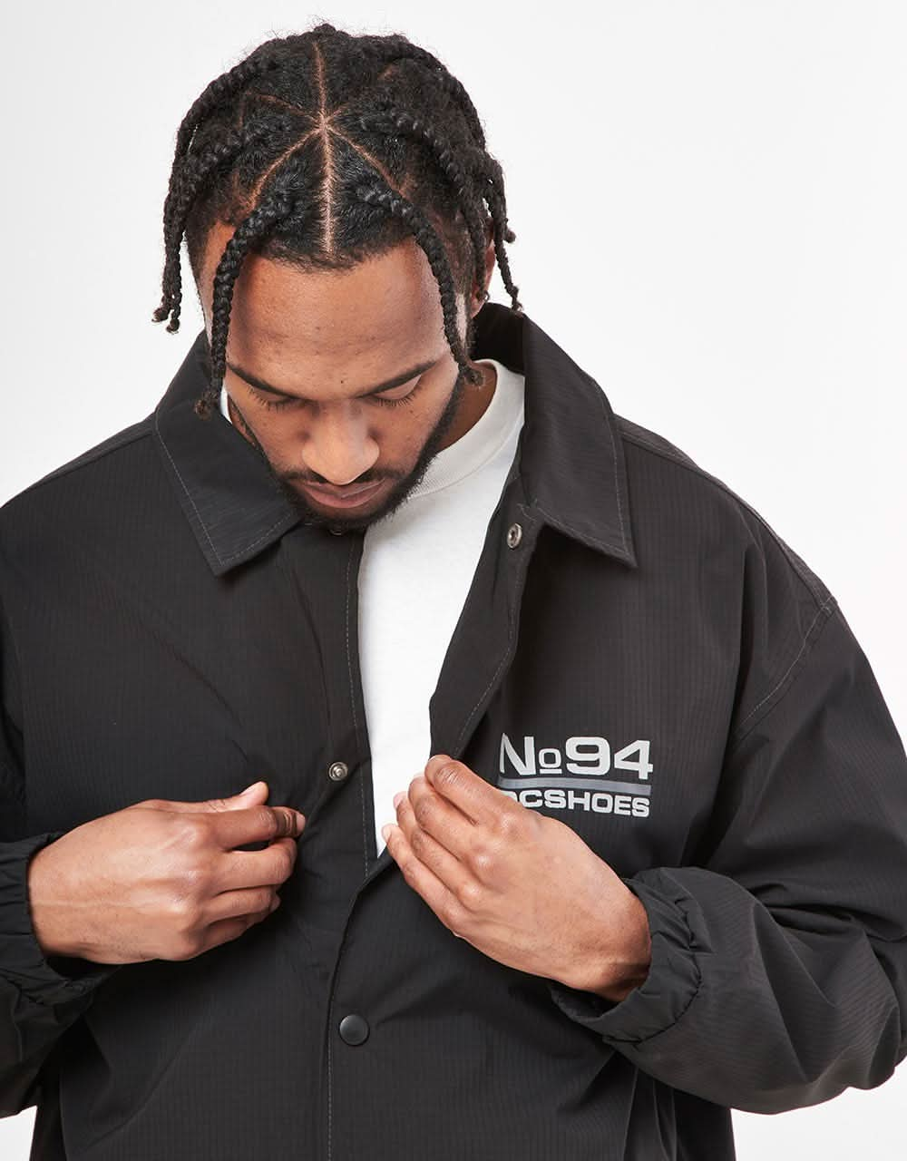 DC Static 94 Coaches Jacket - Black