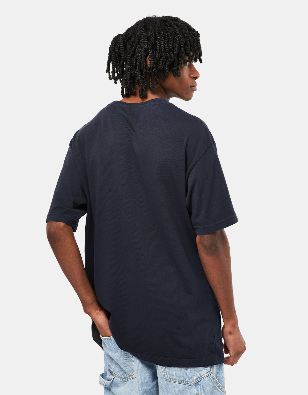 DC Worldwide Fav T-Shirt - Navy Blazer