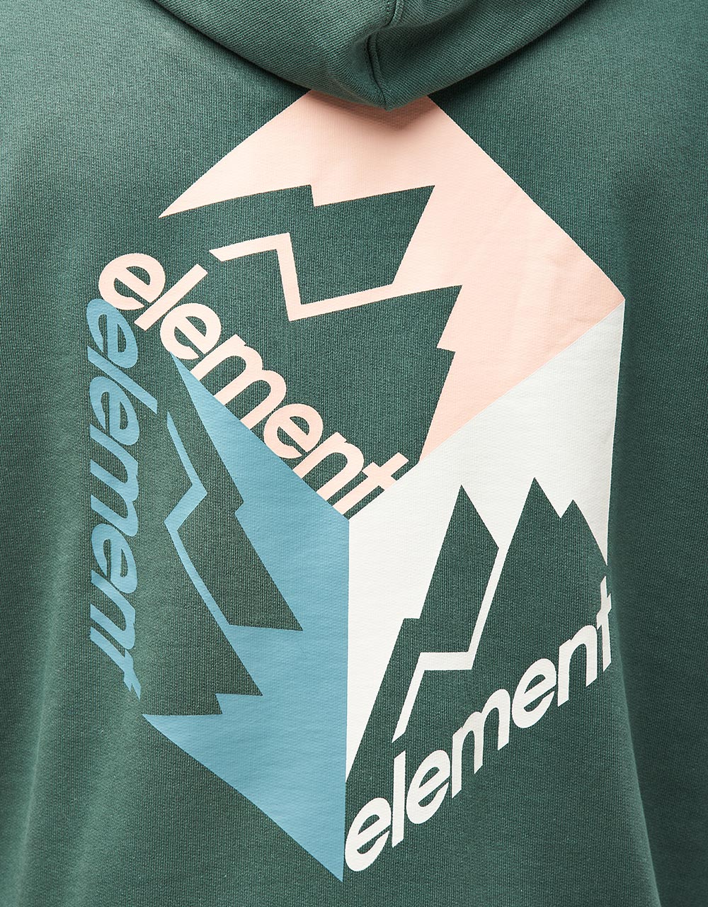 Element Joint Cube Pullover Hoodie - Garden Topiary
