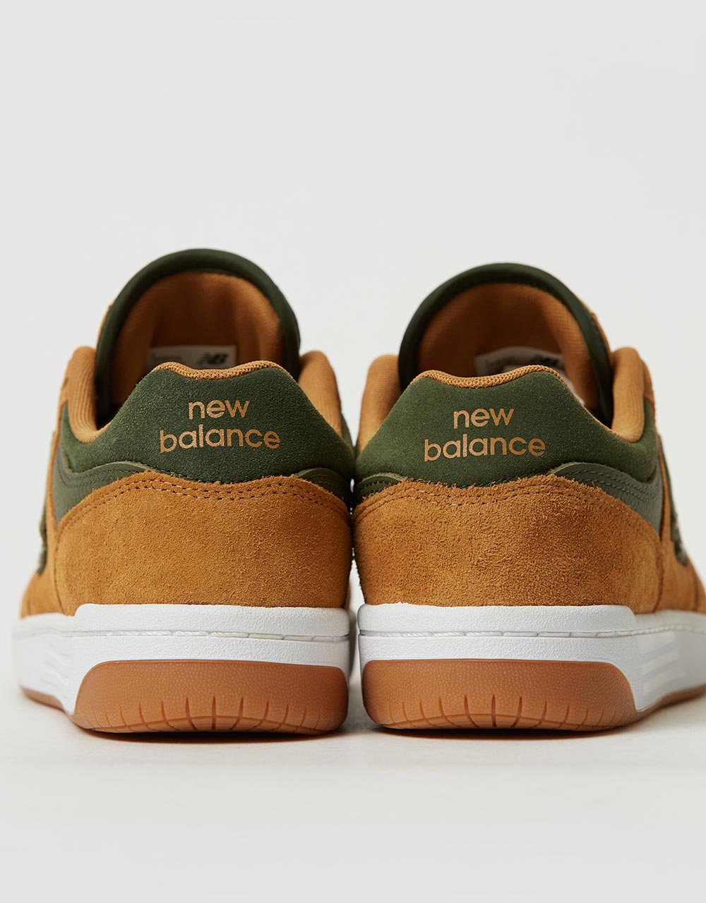 New Balance Numeric 480 Skate Shoes - White/Orange