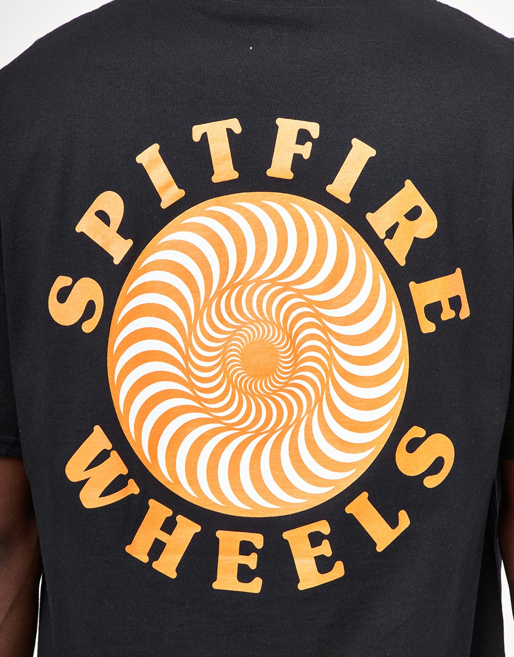 Spitfire OG Classic Fill T-Shirt - Black/Orange