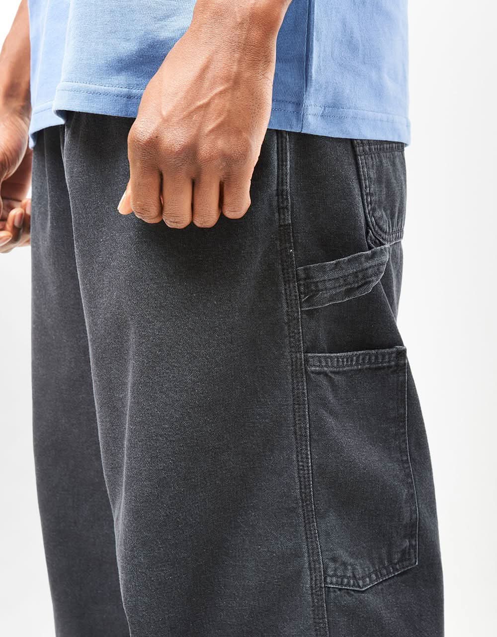 Carhartt WIP Single Knee Pant - Black (Stone Washed) | Route One
