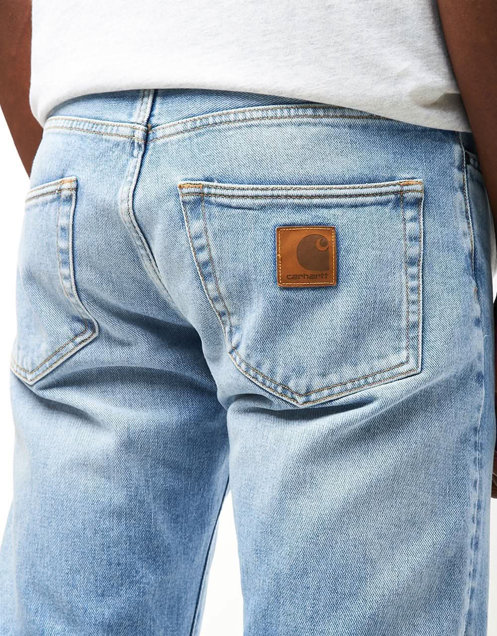 Carhartt WIP Klondike Pant - Blue (Light Used Wash)