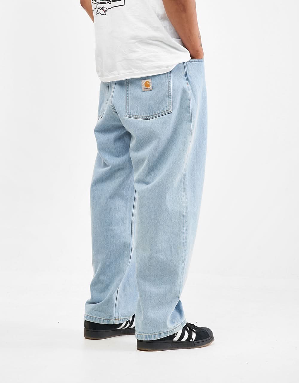 デニム・ジーパン CARHARTT WIP 'Brandon' jeans Light Blue Carhartt WIP - Brandon Denim Pant - Blue Heavy Stone