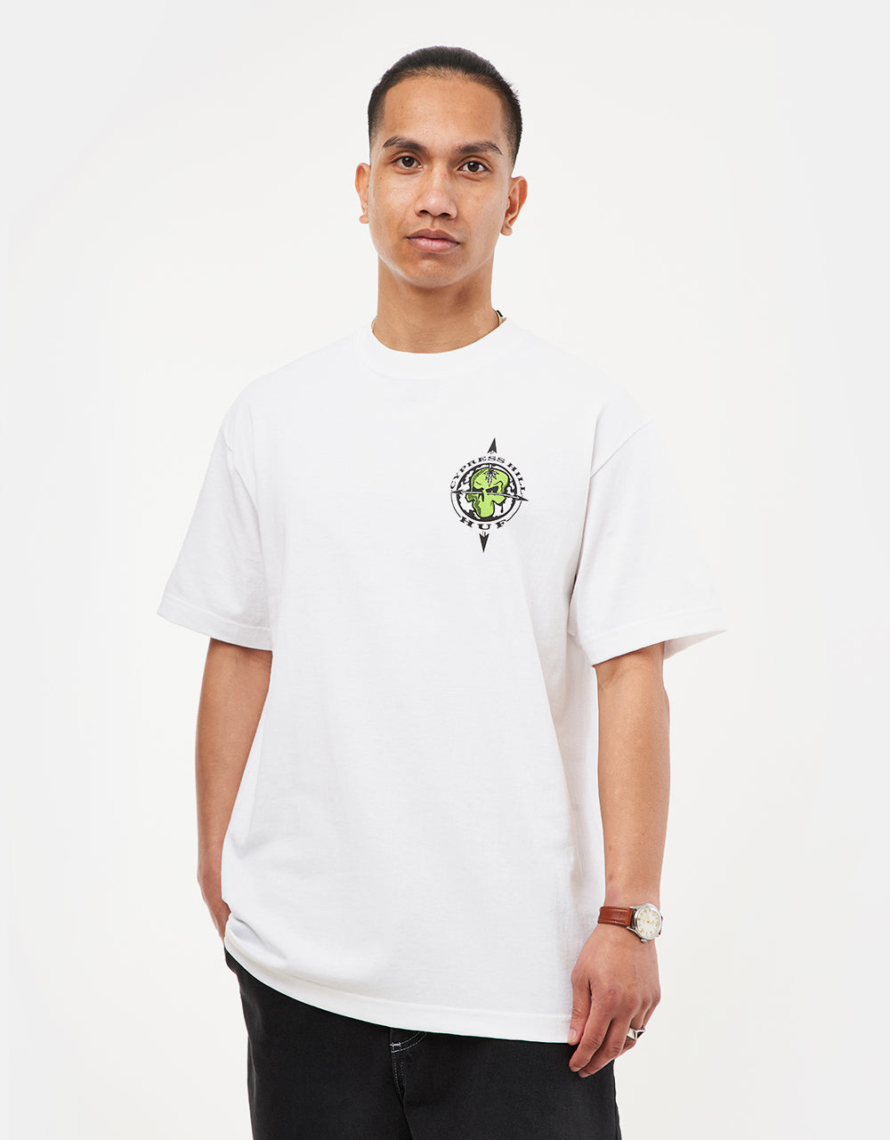HUF x Cypress Hill Cypress Triangle T-Shirt - White
