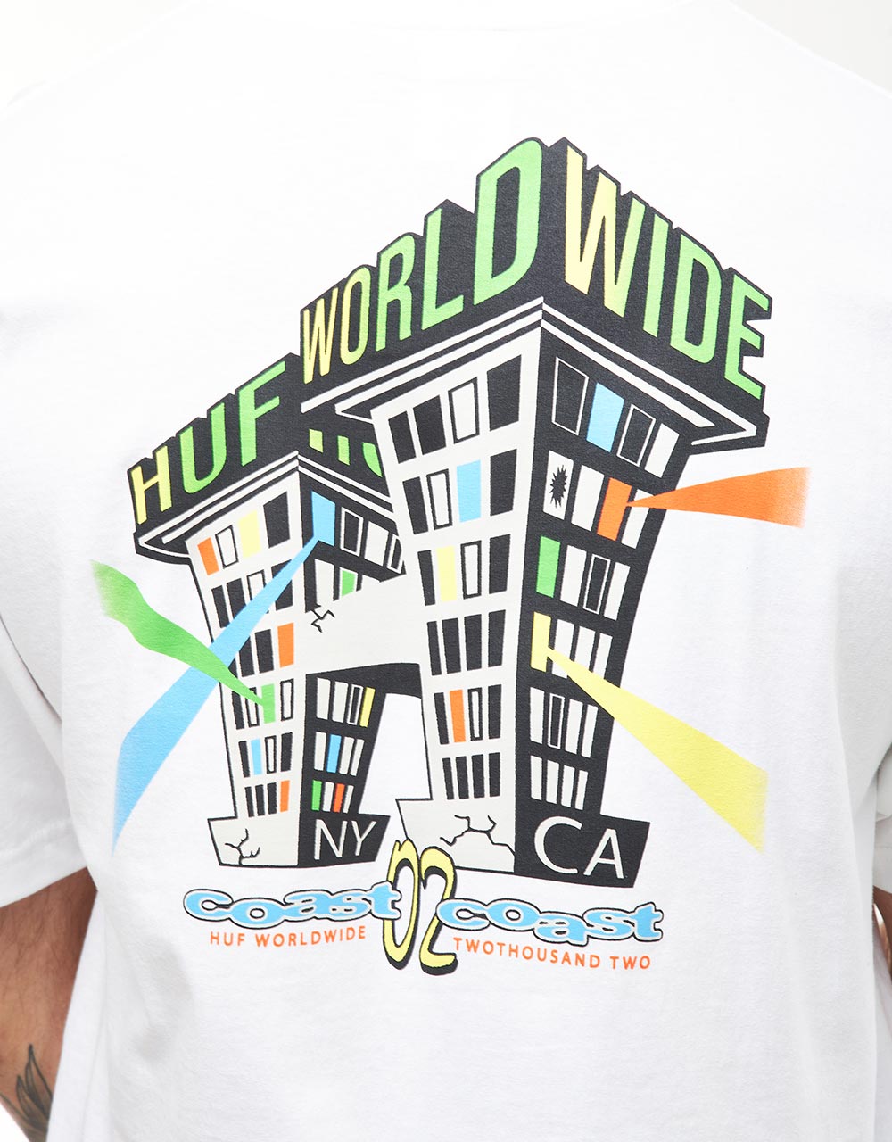 HUF Club House T-Shirt - White