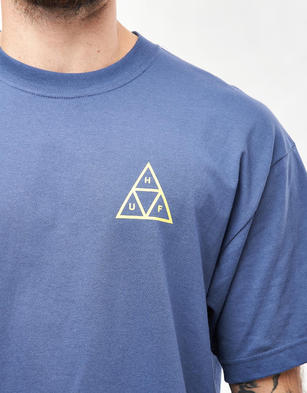 HUF Triple Triangle T-Shirt - Navy