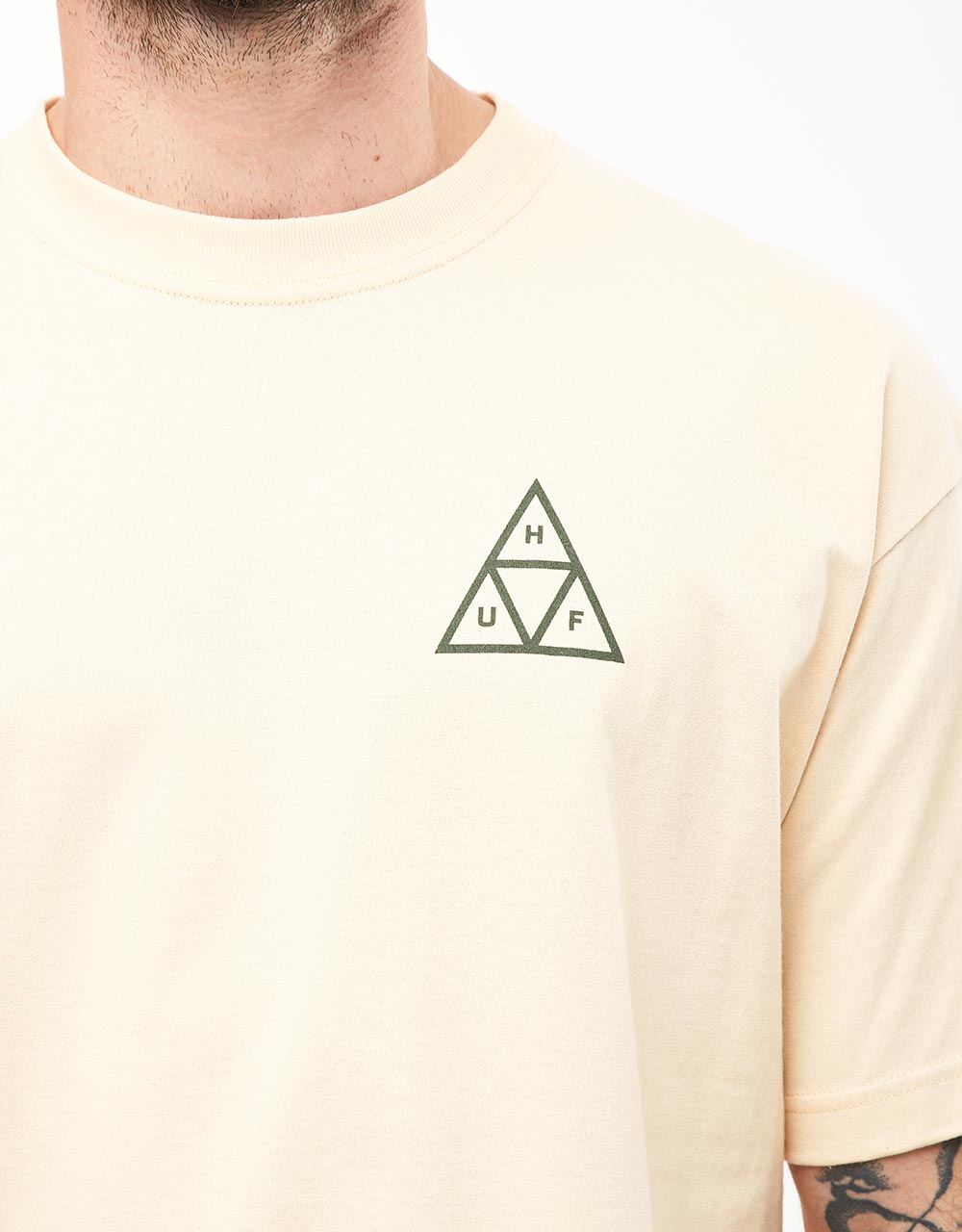 HUF Triple Triangle T-Shirt - Sand