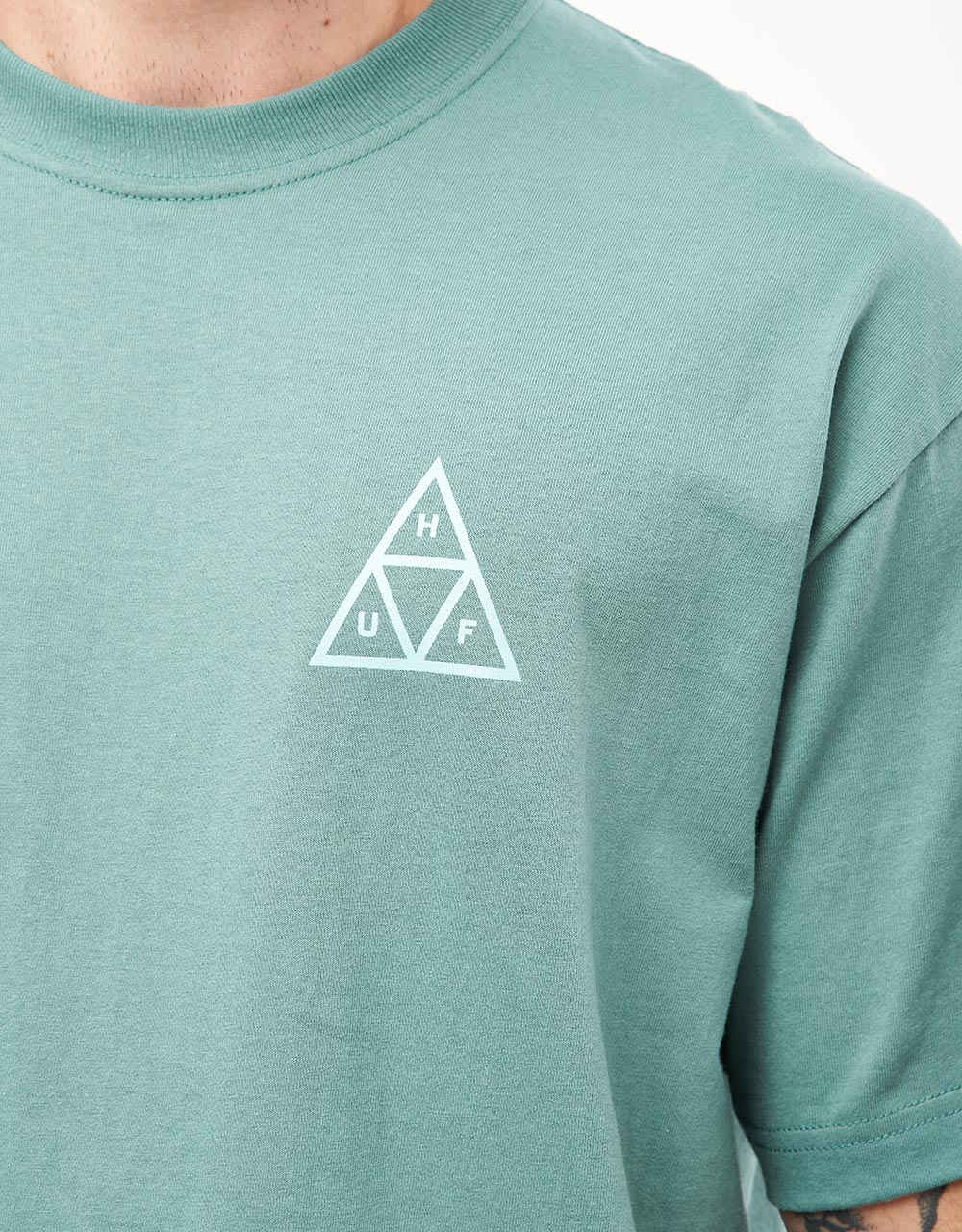 HUF Triple Triangle T-Shirt - Military Green