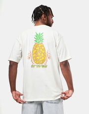 Vans Pineapple Skull T-Shirt - Marshmallow