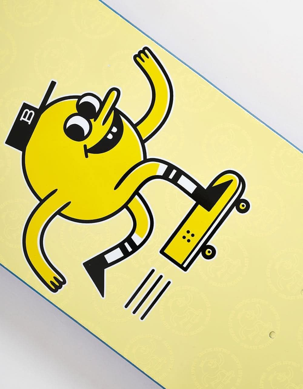 Blast Skates Mascot Logo Skateboard Deck