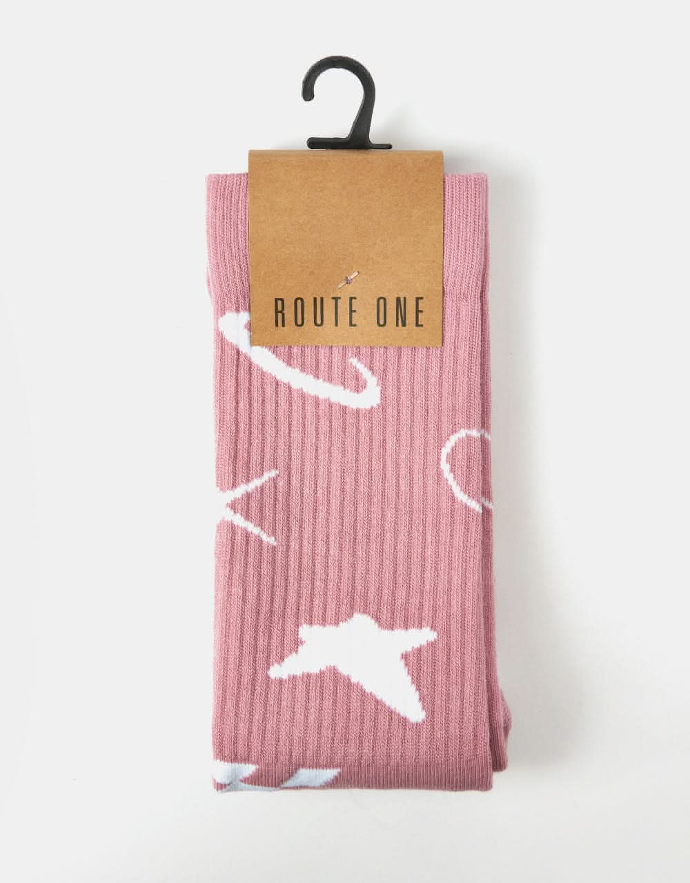 Route One R2K Crew Socks - Lilac