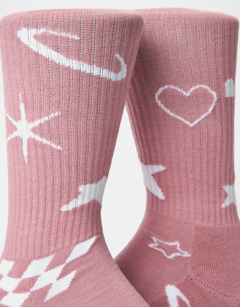 Route One R2K Crew Socks - Lilac