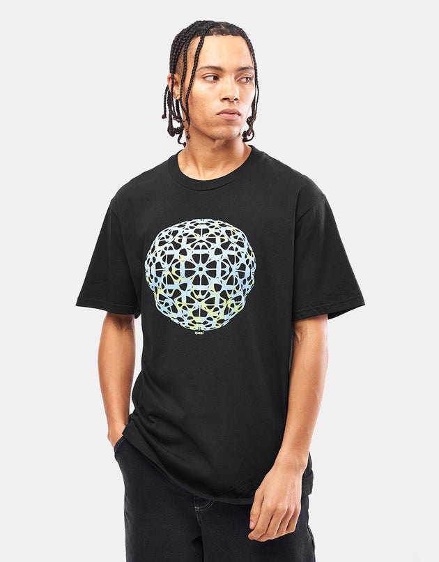 Quasi Globe T-Shirt - Black