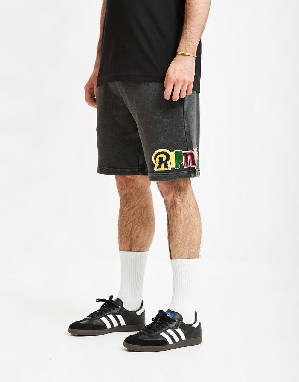 RIPNDIP Fan Fave Sweatshorts - Black Wash