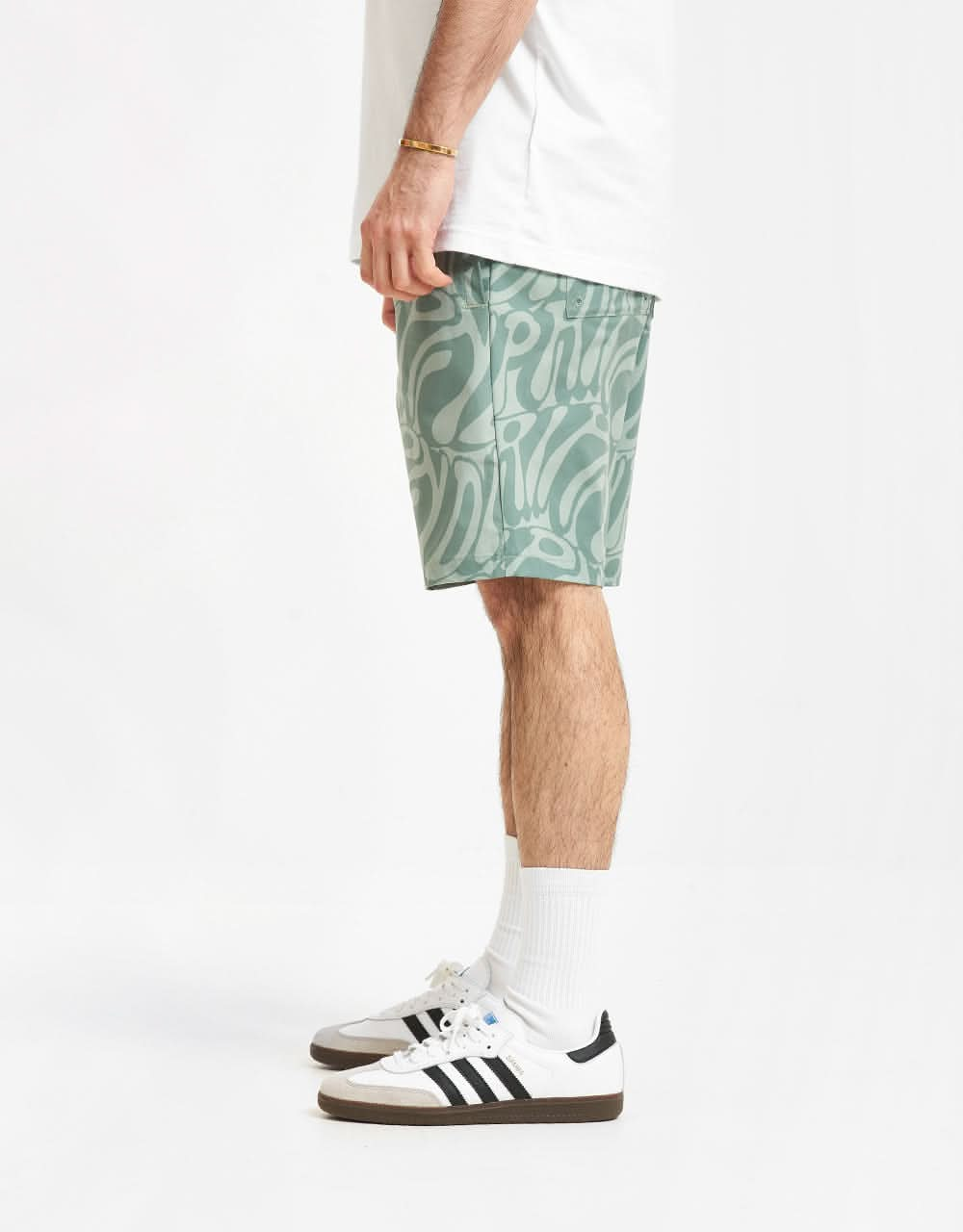 RIPNDIP Wilshire Swim Shorts - Pine