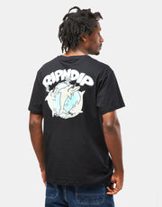 RIPNDIP Dolphin Dudes T-Shirt - Black