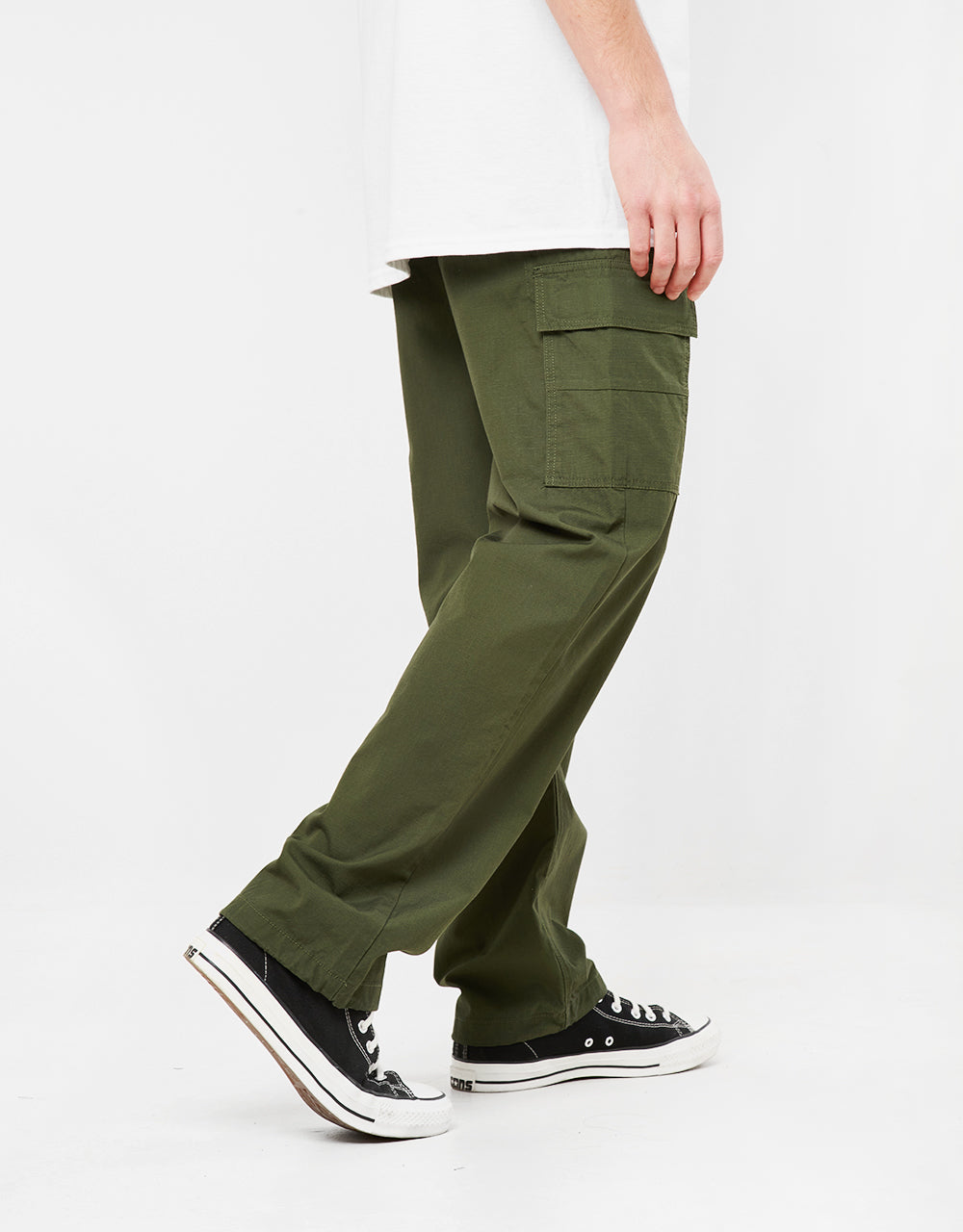 Volcom Squads Loose Tapered Cargo Pant - Squadron Green