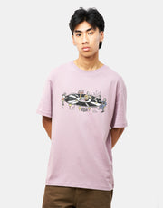 Pass Port Lazy Susan T-Shirt - Dusty Lilac