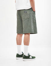 Obey Bigwig Baggy Denim Shorts - Laurel Wreath