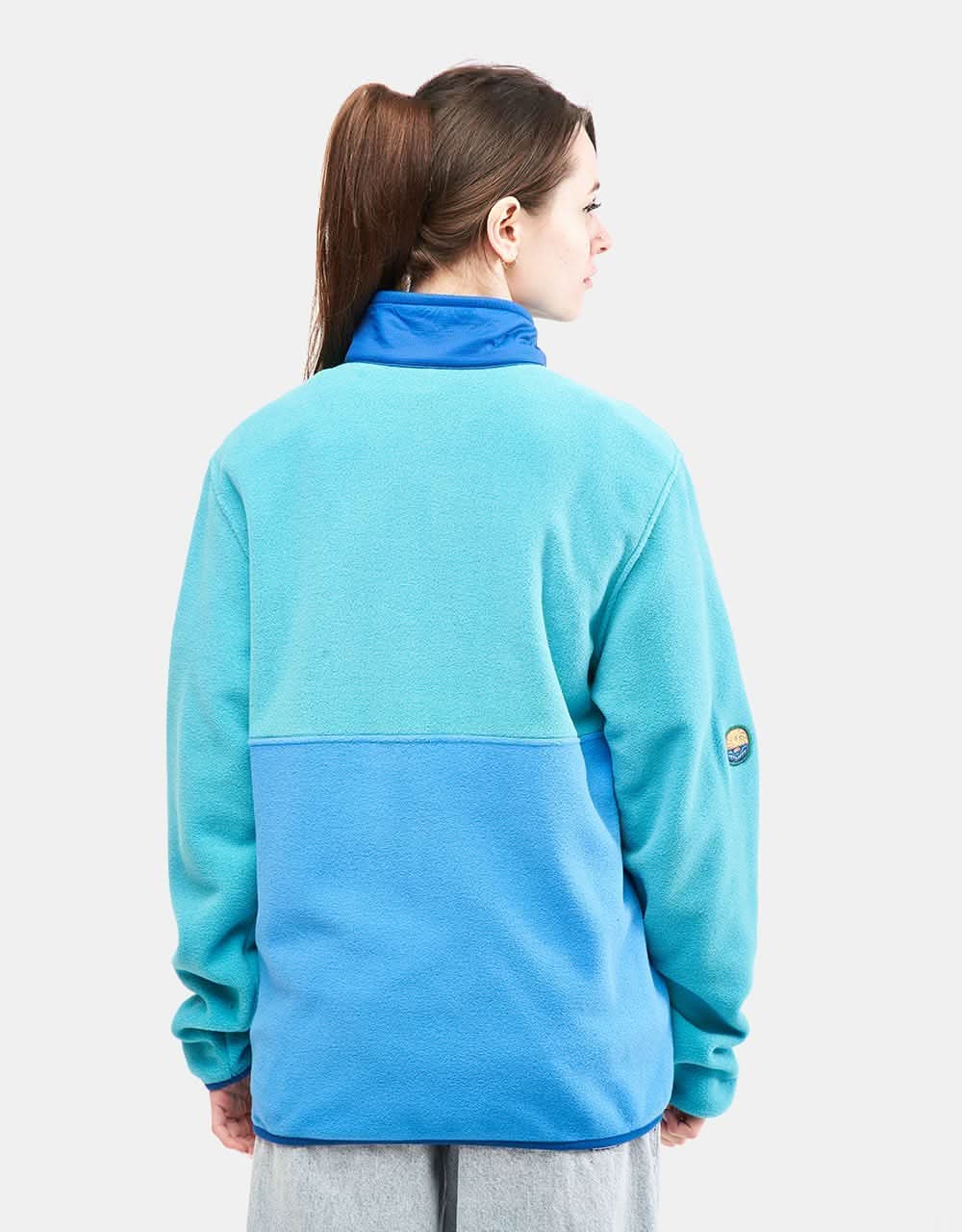 Patagonia Microdini 1/2 Zip Pullover Fleece - Vessel Blue – Route One