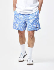 Patagonia Funhoggers Short - Channel Islands: Vessel Blue