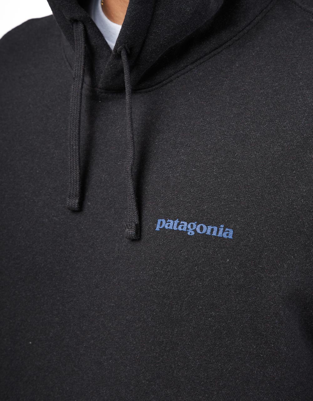 Patagonia Boardshort Logo Uprisal Pullover Hoodie - Ink Black