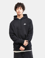 Nike Club Pullover Hoodie - Black/White