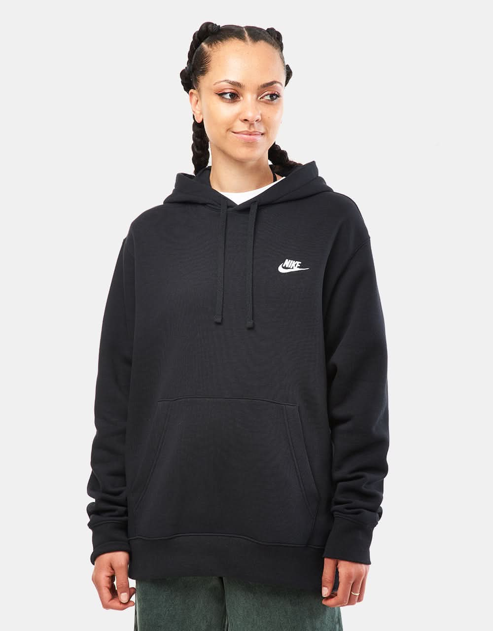 nike black hooded sweatshirt