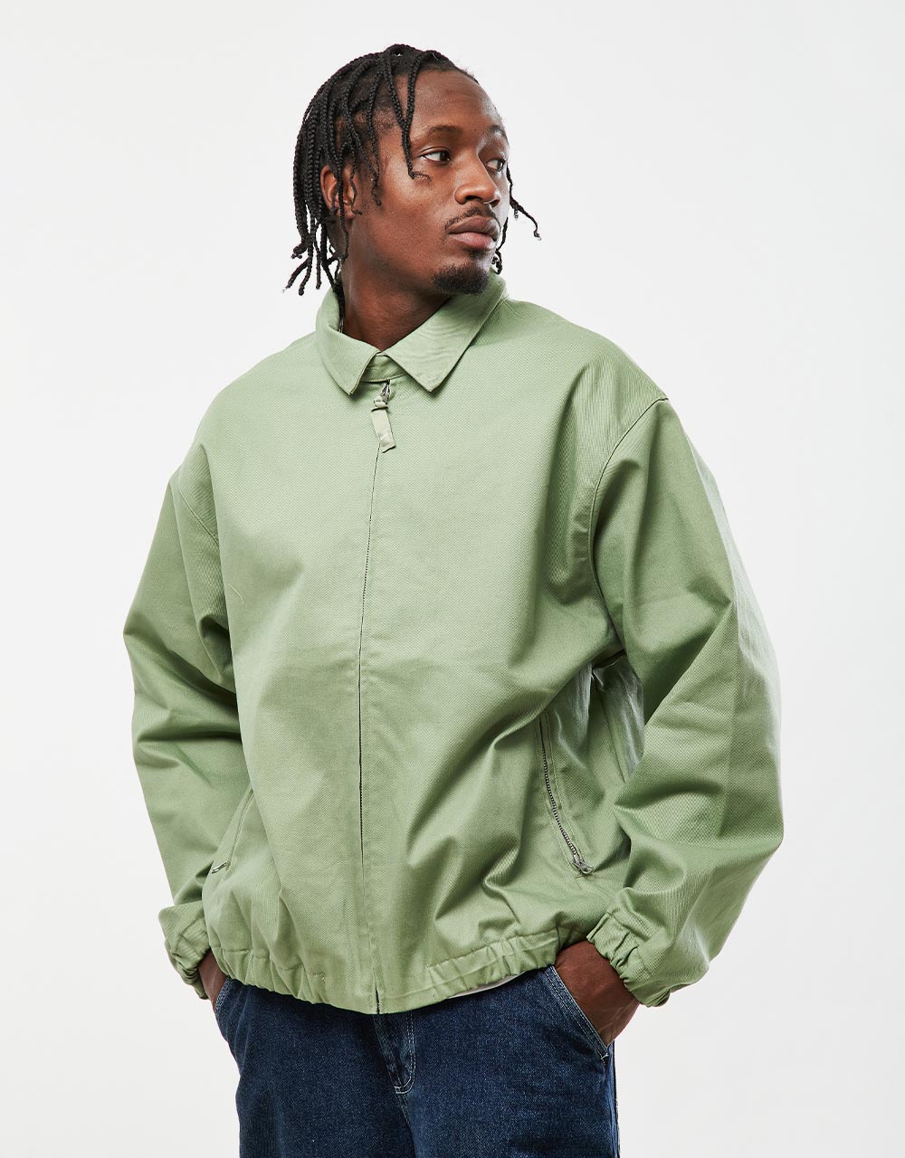 Nike SB Woven Twill Premium Jacket - Oil Green