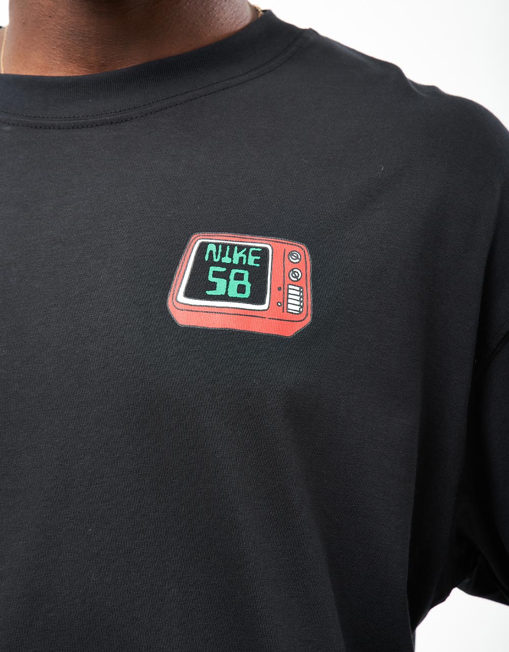 Nike SB Brainwash L/S T-Shirt - Black