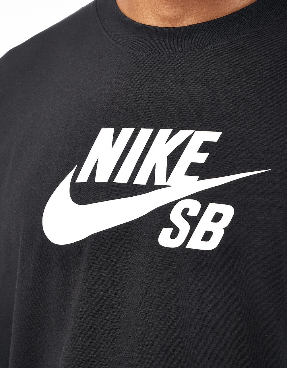 Nike SB Central Logo T-Shirt - Black/White