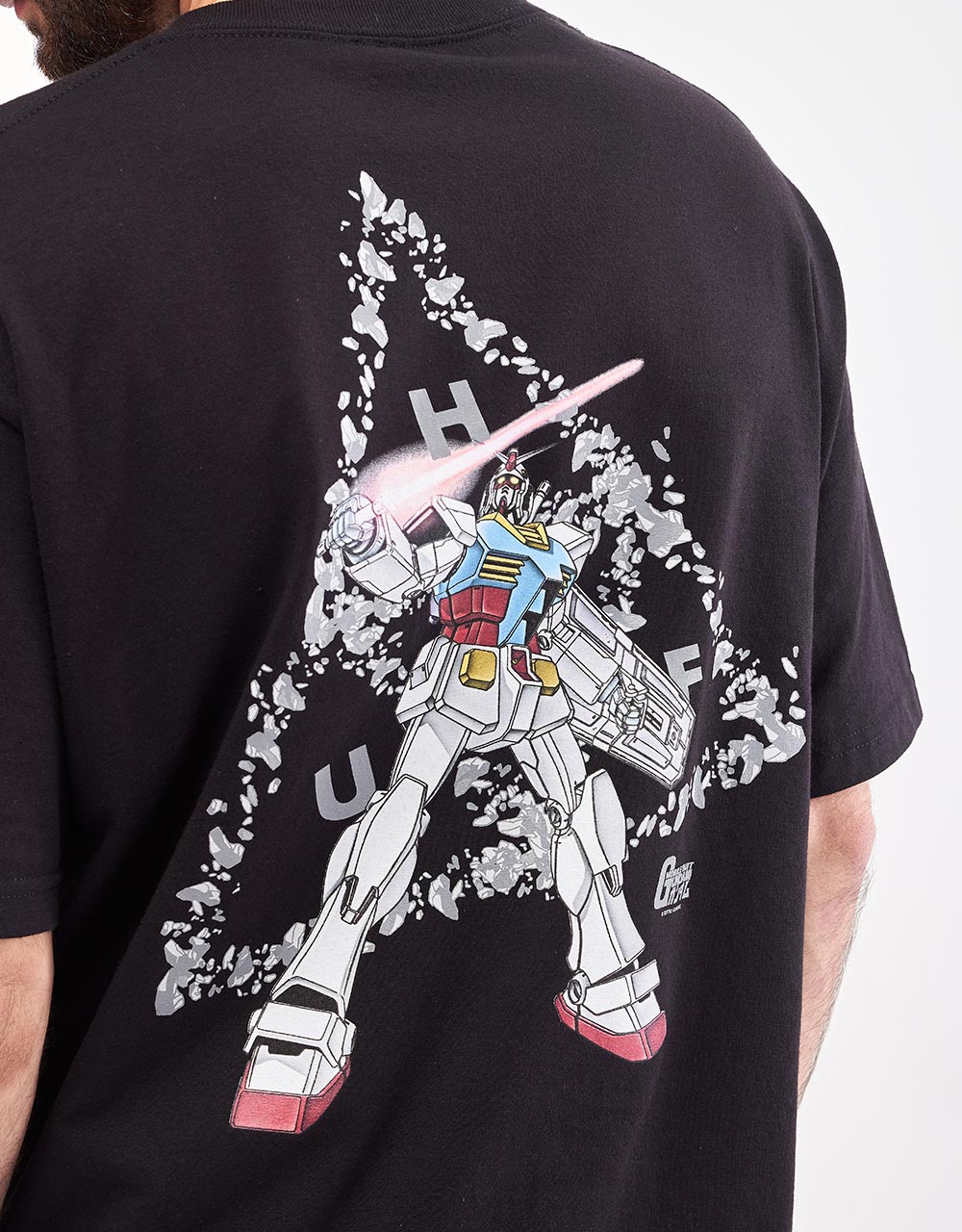 HUF x Mobile Suit Gundam Triple Triangle EXCLUSIVE T-Shirt - Black