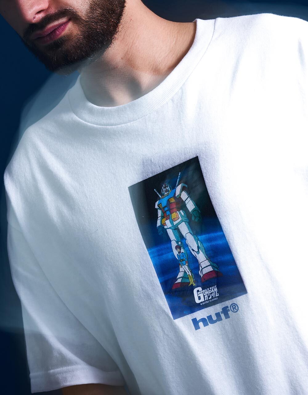 HUF x Mobile Suit Gundam RX-78 EXCLUSIVE T-Shirt - White