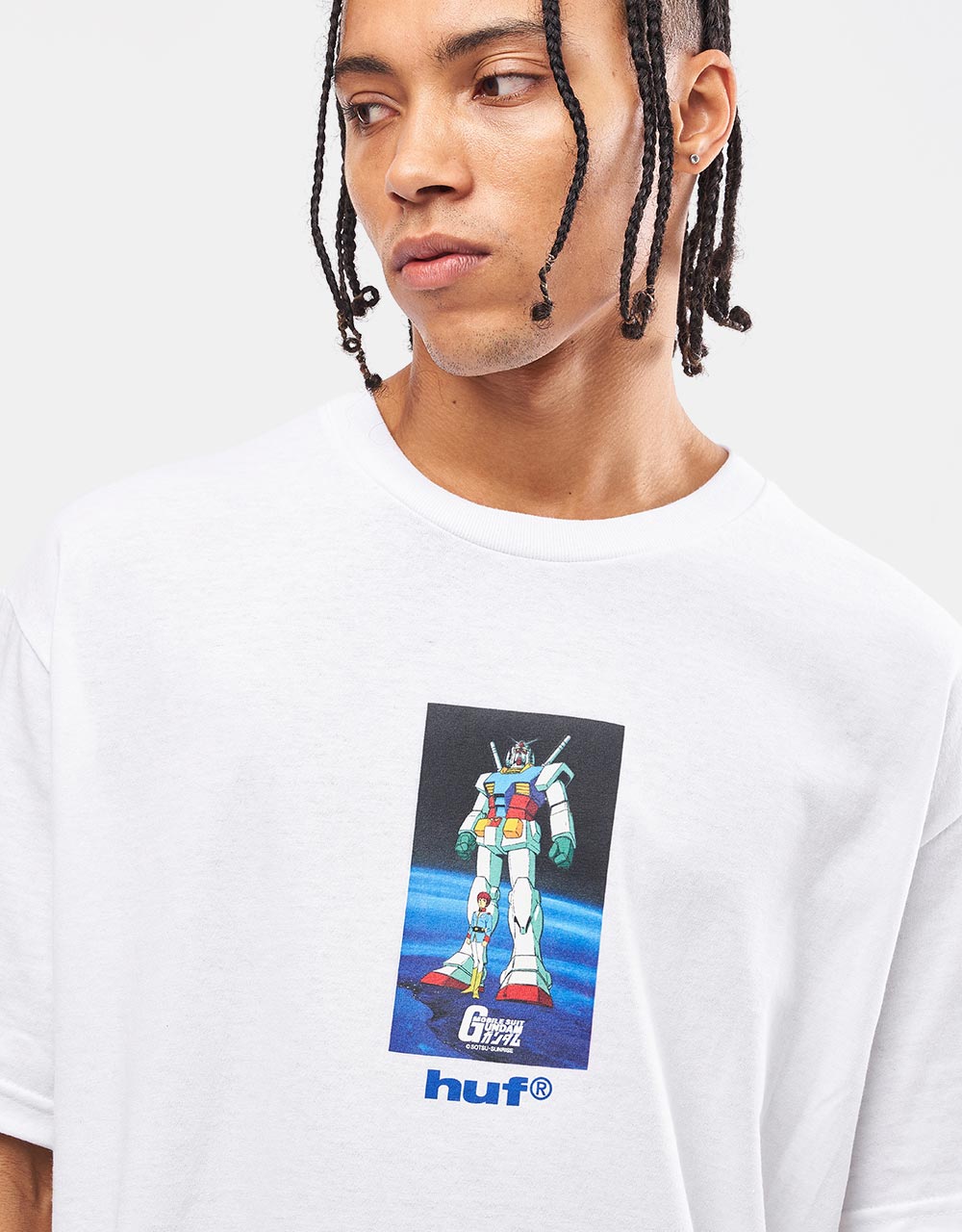 HUF x Mobile Suit Gundam RX-78 EXCLUSIVE T-Shirt - White