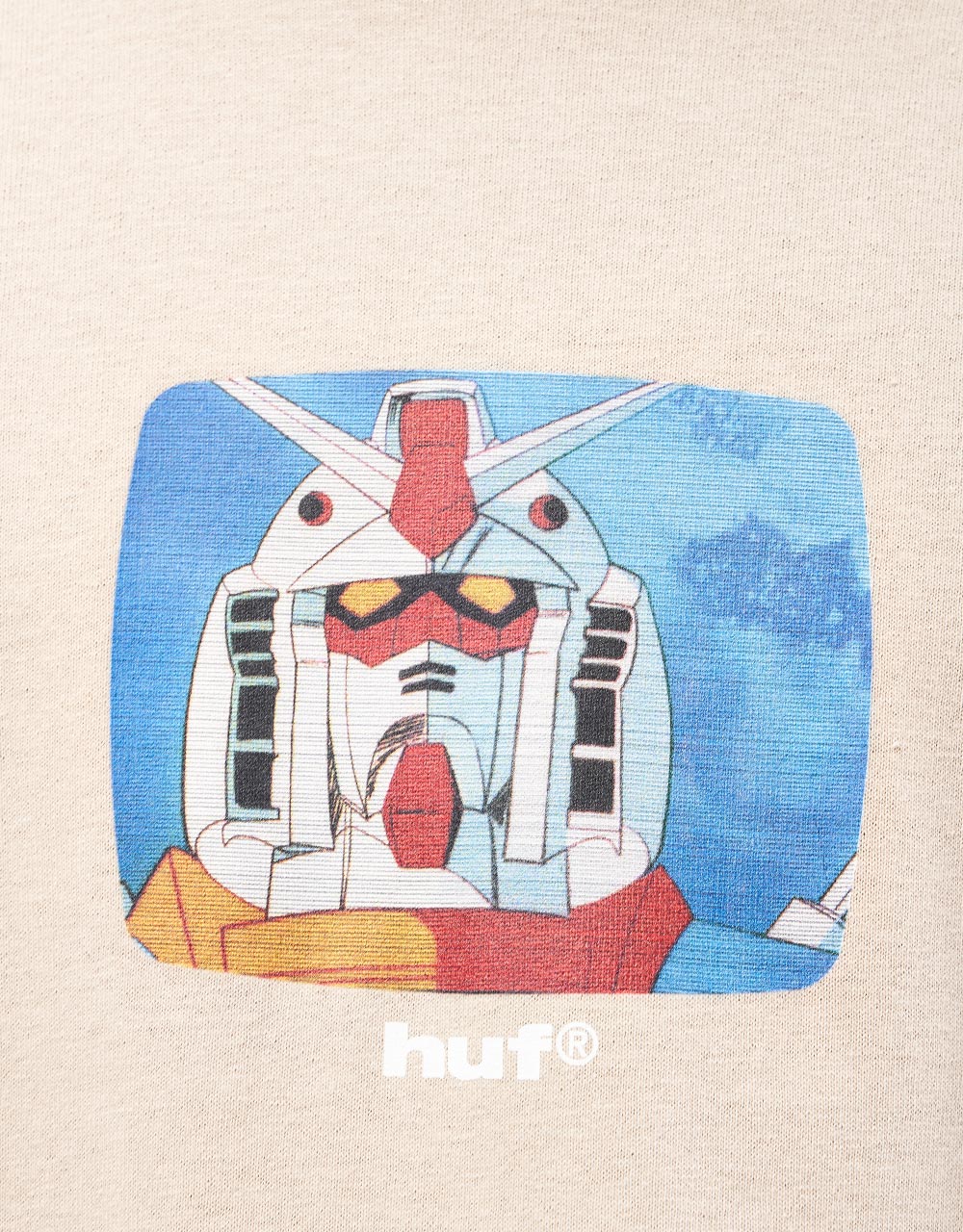 HUF x Mobile Suit Gundam Scanline EXCLUSIVE T-Shirt - Sand