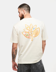 Magenta Mosaic T-Shirt - Natural