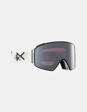 Anon M4S MFI® Face Mask Cylindrical Snowboard Goggles - Flight Attendant/Perceive Sunny Onyx