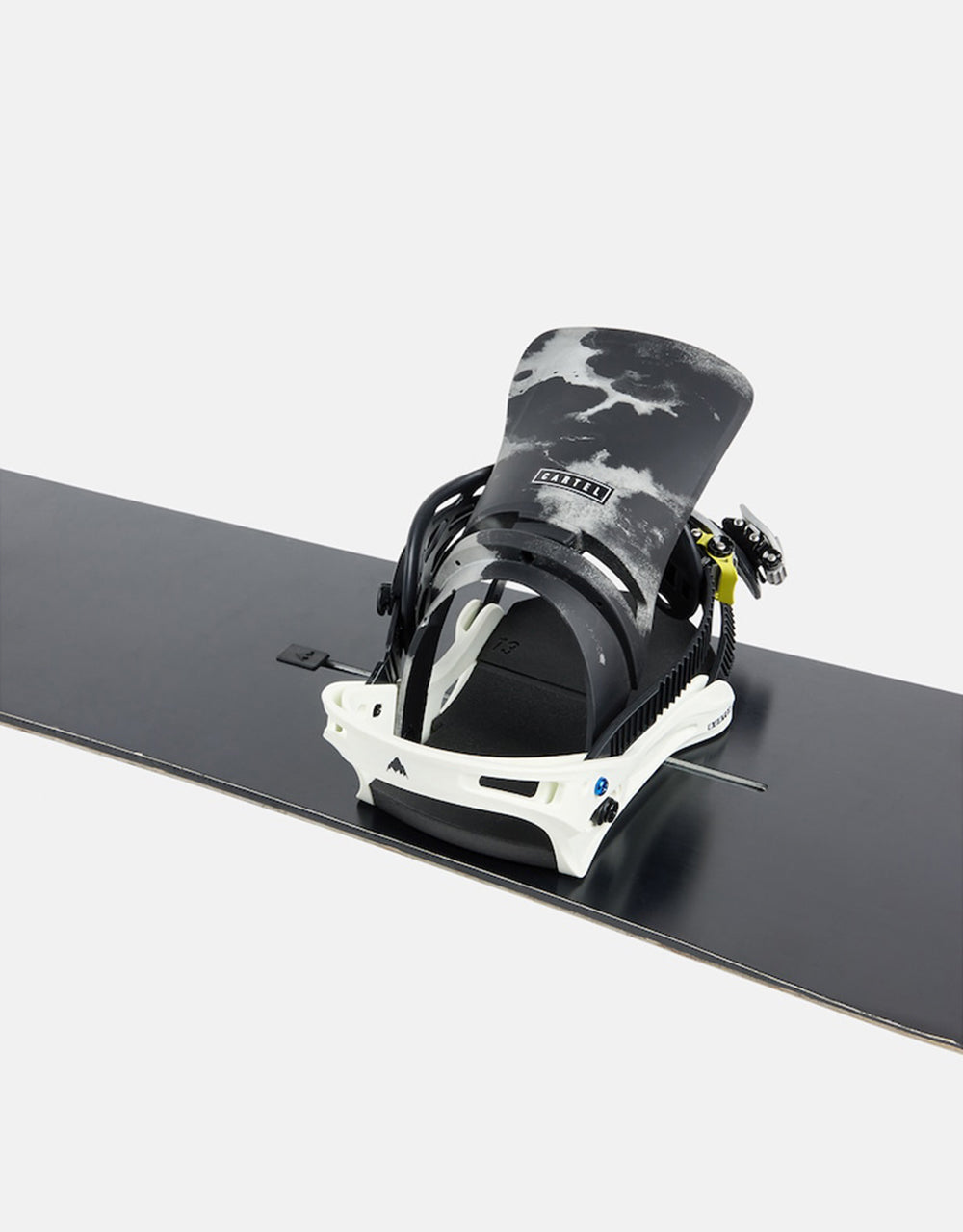 Burton Cartel Re:Flex 2024 Snowboard Bindings - White/Graphic
