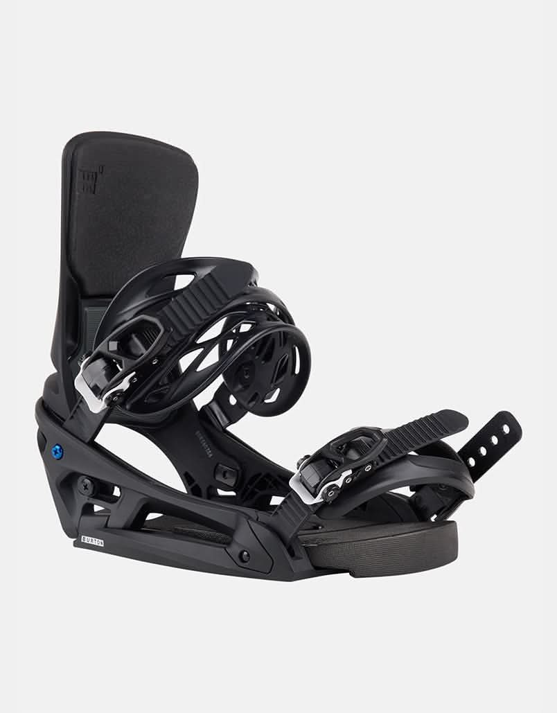 Burton Cartel X EST® 2024 Snowboard Bindings Black/White/Graphic
