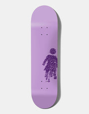 Girl Davis Bricked Skateboard Deck - 8.5"