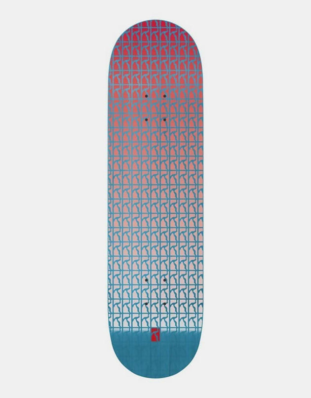 Poetic Collective Logo Repeat Gradient Skateboard Deck