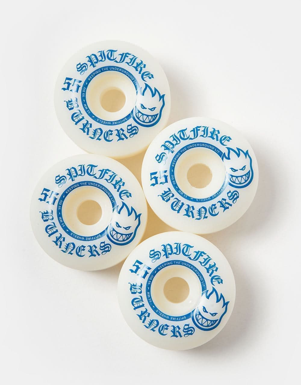 Spitfire Burners 99d Skateboard Wheels 55mm