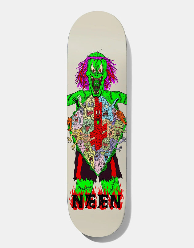Deathwish Neen Nightmare City Skateboard Deck - 8.0"