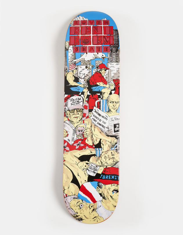 Lovenskate ‘I LIKE IT HOT BUT…’ Skateboard Deck - 8.25"