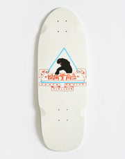 SMA Natas 1st Edition Pearl White Skateboard Deck - 10"