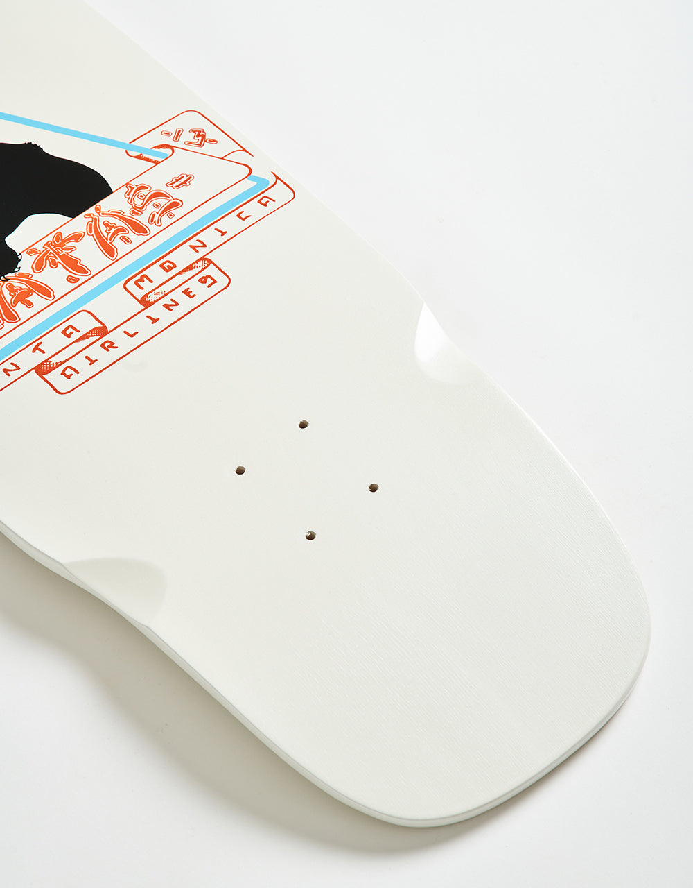 SMA Natas 1st Edition Pearl White Skateboard Deck - 10"