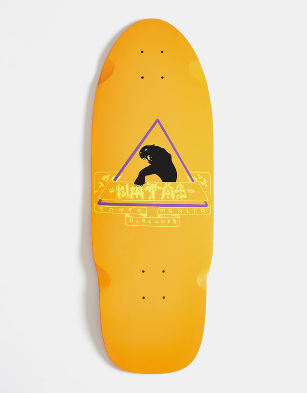 SMA Natas 1st Edition Orange Skateboard Deck - 10"